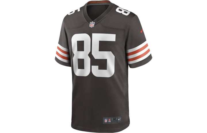 Nike Nike Rugby Jerseys Men's Brown V Neck Moderate