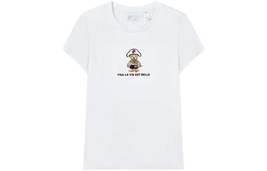 FILA Regular T Shirt Women's White
