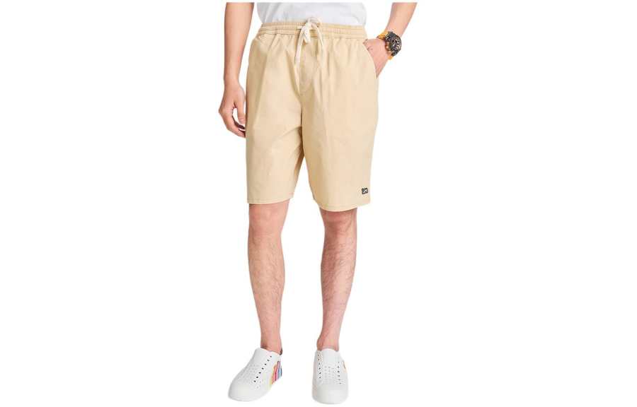 Lee Lee Casual Shorts Men's Khaki Thin