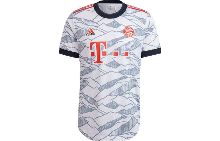 Adidas Adidas Bayern Munich Black Soccer Jersey Men's White