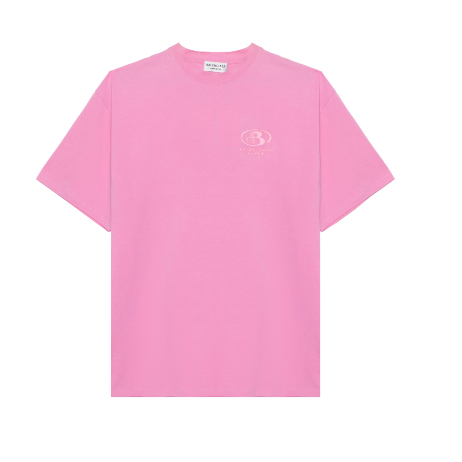 Balenciaga T Shirt Women's Pink