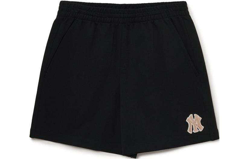 MLB New York Yankees Sports Shorts Unisex Black Moderate