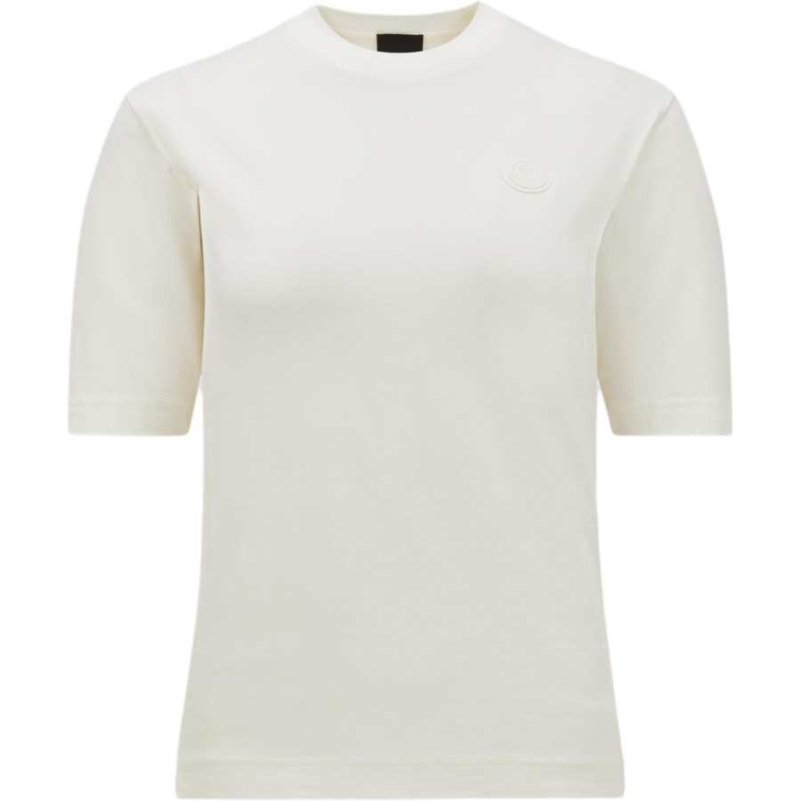Moncler Moncler Silicone Logo Patch T Shirt