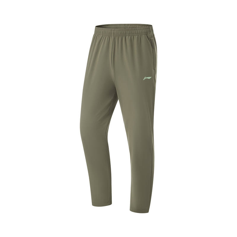 Li-Ning Li Ning Fitness Series Sports Pants Men's Army Canvas Green