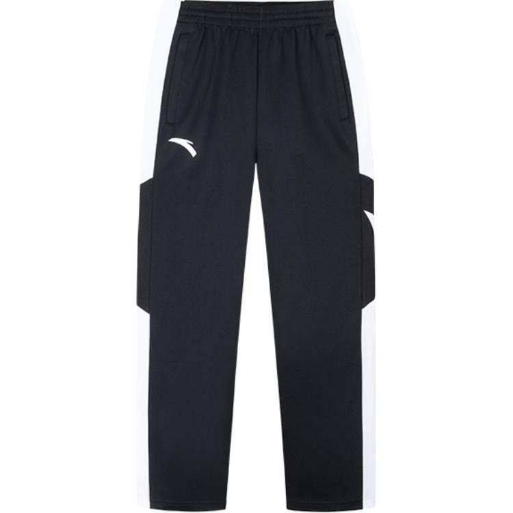 Anta Basketball Collection Casual Pants Men's Basic Black/Pure White