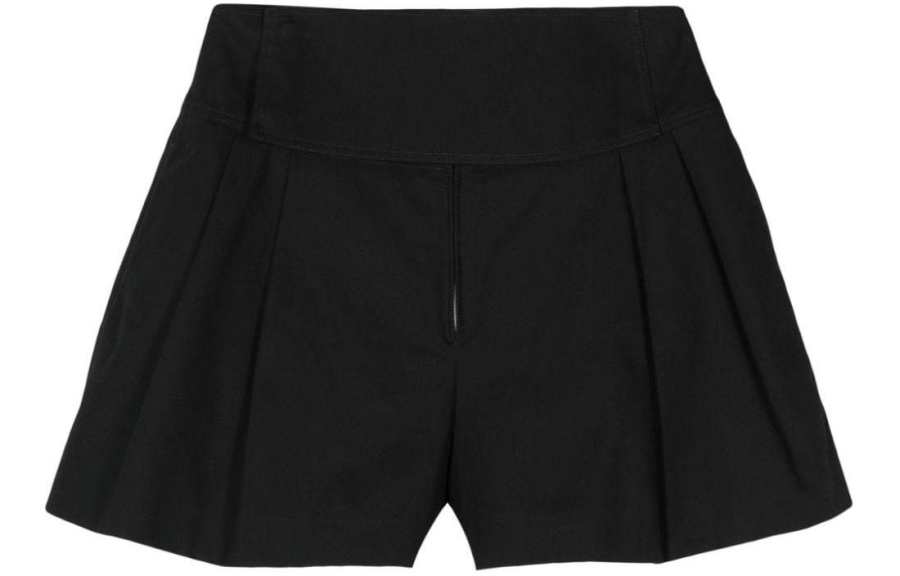 JIL SANDER Jil Sander pleated cotton shorts