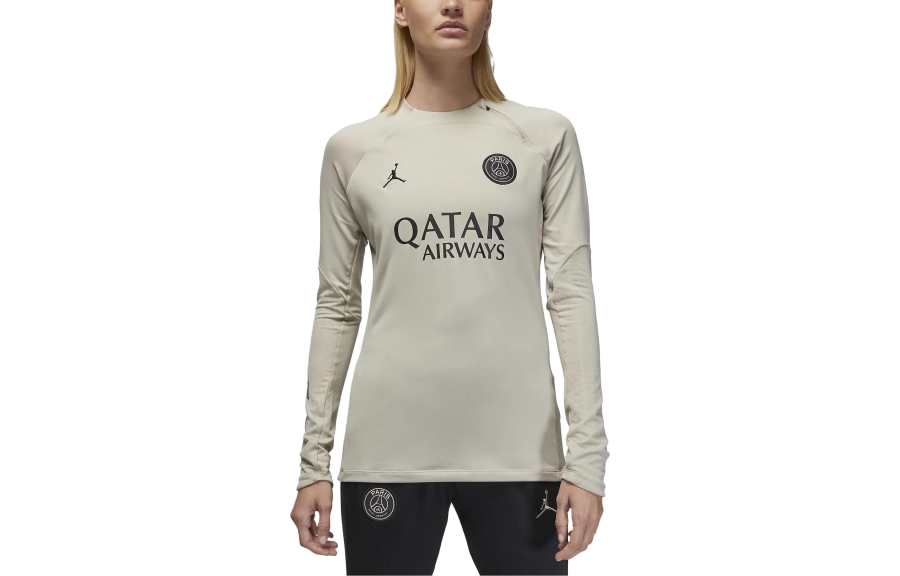 Jordan Jordan Paris Saint Germain Strike Third Raglan Sleeve T Shirt Women's Lime Gray