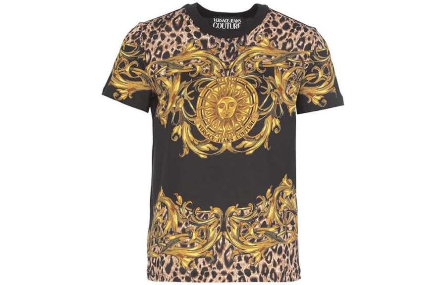 VERSACE JEANS COUTURE SS22 T Shirt Women's Black