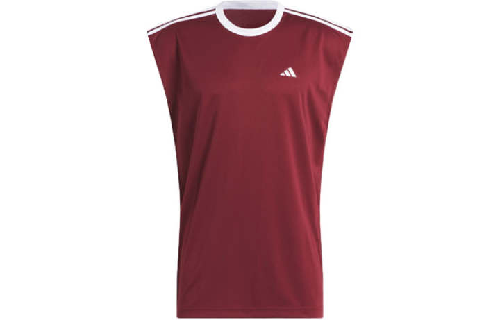 Adidas Adidas Basketball Jerseys Men's Dark Red Moderate Straight Fit