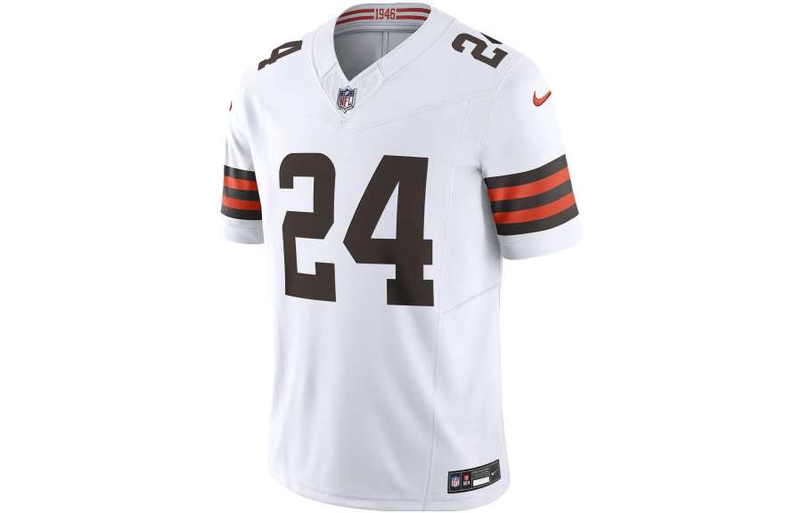 Nike Nike Nick Chubb Cleveland Browns Men's Nike Dri FIT Nfl Limited Football Jersey