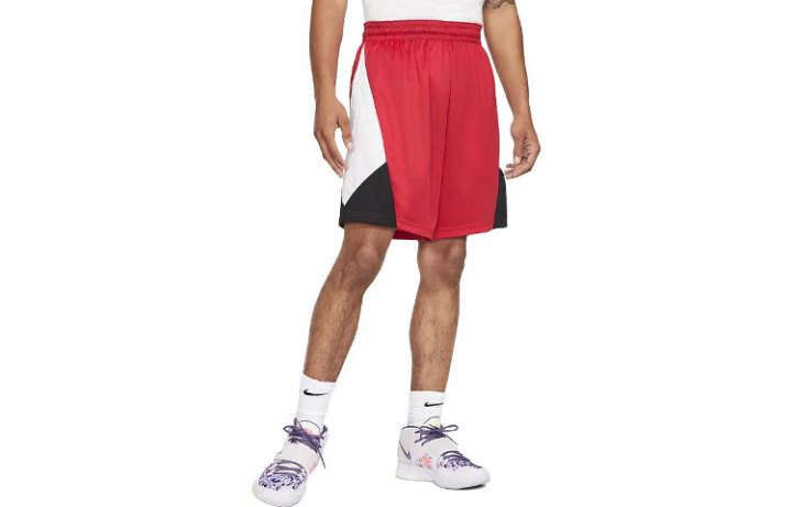 Nike Nike Basketball Shorts Men's University Red Moderate Straight Fit Pants