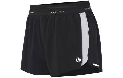 QIAODAN Running Shorts Men's Black/Pure Quality Gray