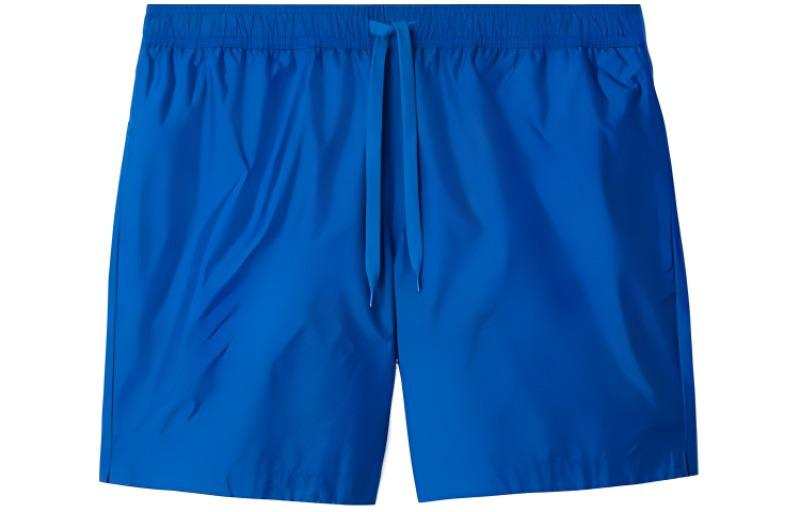 Burberry SS24 Casual Shorts Men's Canvas Blue