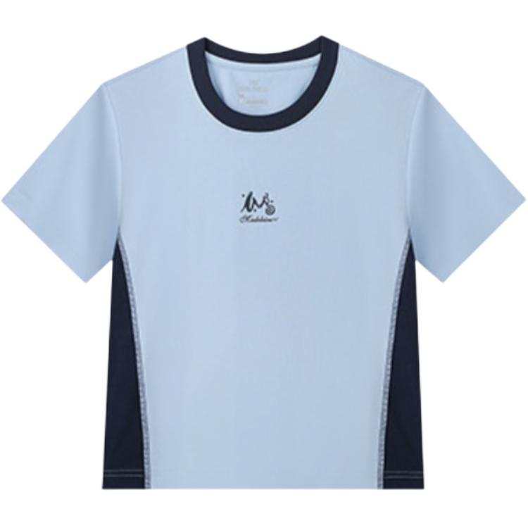361° T Shirt Women's Wisteria Light Blue/Tranquil Dark Blue