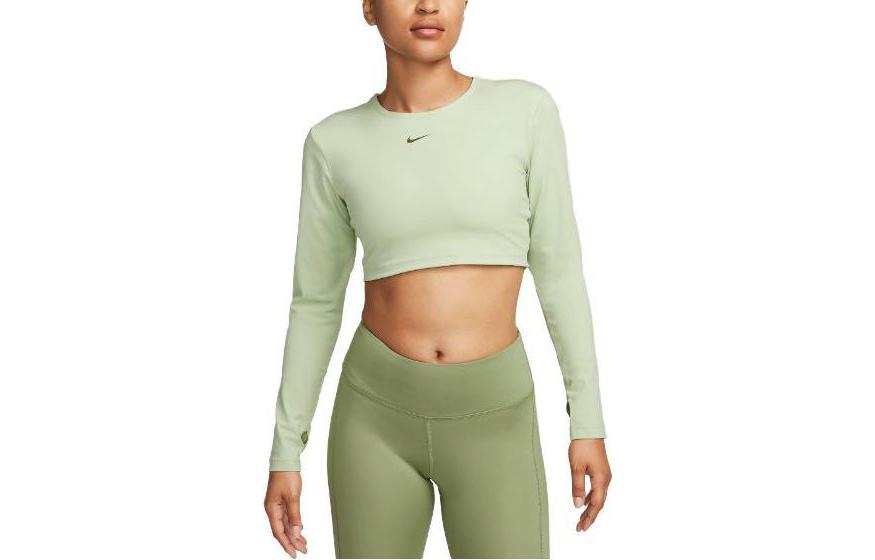 Nike Nike T Shirts Women's Green Crew Neck Moderate Other