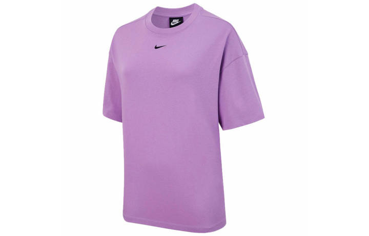Nike Nike Sportswear Essentials Drop Shoulder Sleeve T Shirt Women's Purple