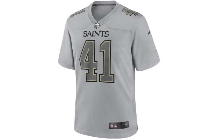 Nike Nike Soccer Jerseys Men's Gray Thin Straight Fit