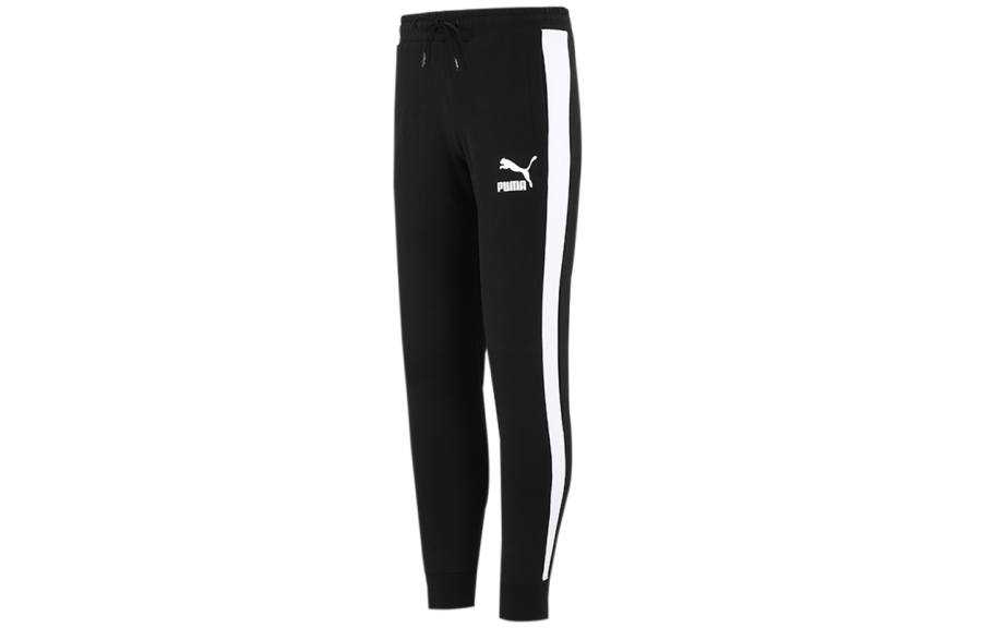 PUMA PUMA Knitted Sweatpants Men's Black