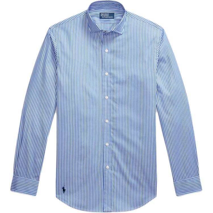 Polo Ralph Lauren Shirt Custom Slim Fit Men's Blue