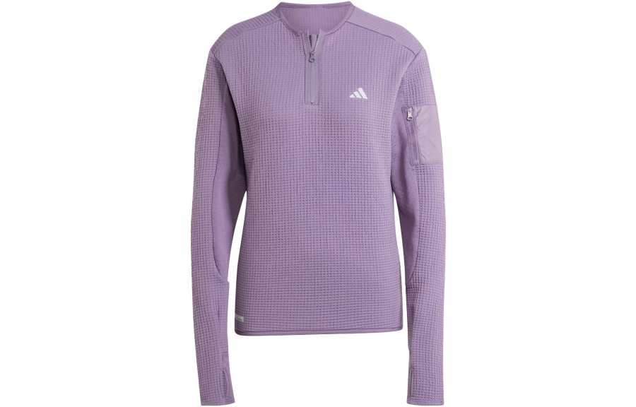Adidas Adidas Ultimate T Shirts Women's Purple Crew Neck Moderate Other