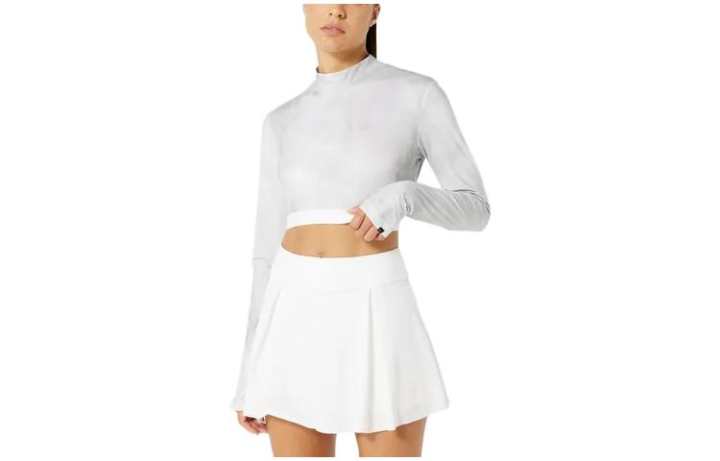 Nike Nike Crop Tops Women's White Crew Neck Moderate