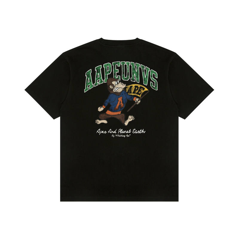 Aape Aape By *A Bathing APE® Logo print T shirt