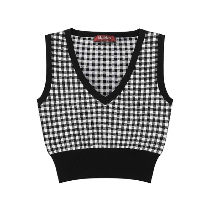 MaxMara Studio MaxMara Studio V-Neck Sleeveless Top