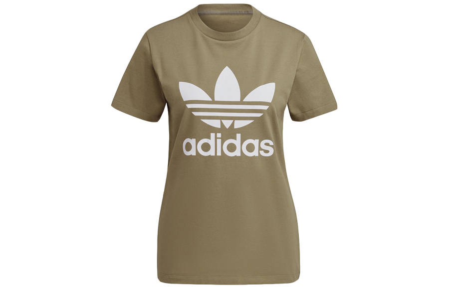 Adidas Originals Adicolor T Shirt Women's Army Green