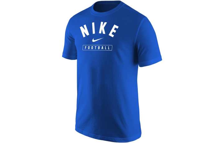 Nike Nike Soccer Jerseys Men's Blue Moderate Straight Fit