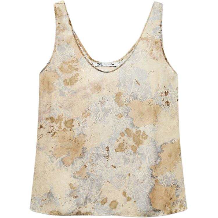 ZARA ZW Tank Top Women's Multicolor