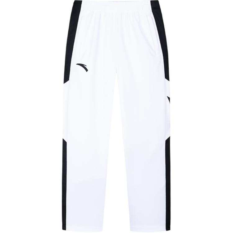 Anta Basketball Collection Casual Pants Men's Pure White/Basic Black