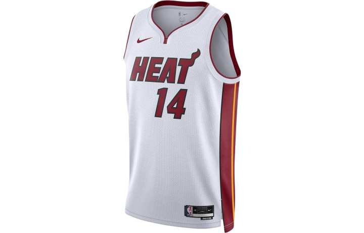 Jordan Jordan x NBA Miami HeatAssociation Edition Basketball Jersey Men's White