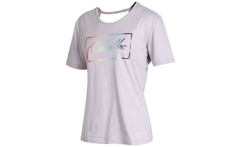 Adidas Neo T Shirt Women's Light Purple