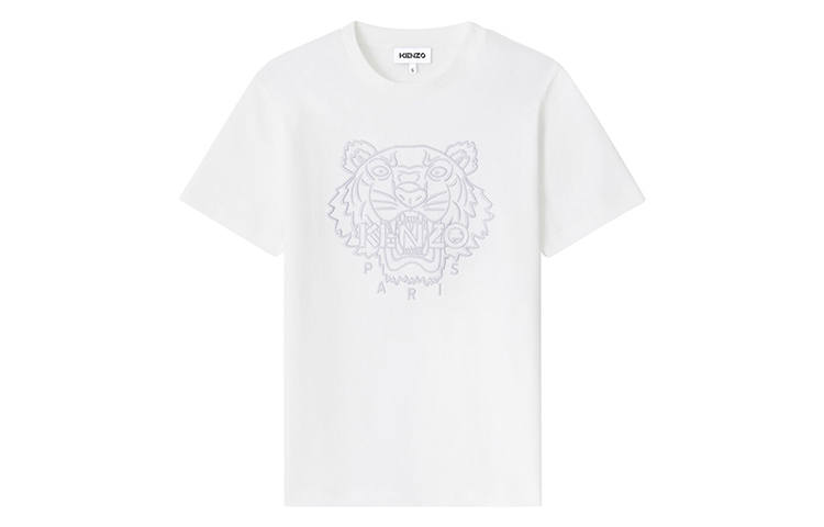KENZO T Shirts Women's White Crew Neck Moderate