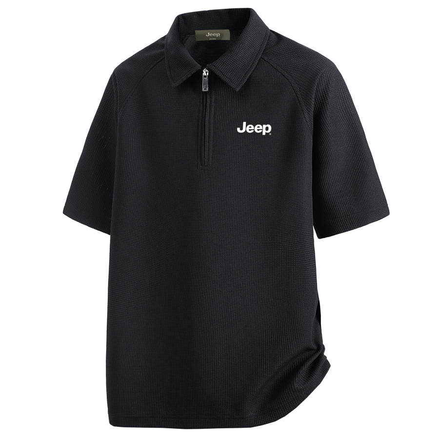 Jeep Polo Shirts Unisex Polo Collar Moderate Straight Fit