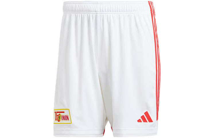 Adidas Adidas Soccer Bottoms Men's White Moderate Straight Fit Pants