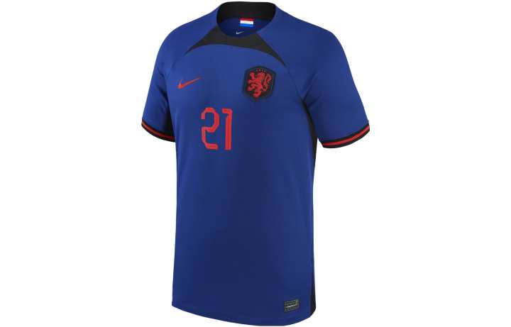 Nike Nike Dutch National Team Soccer Jersey Men's Blue