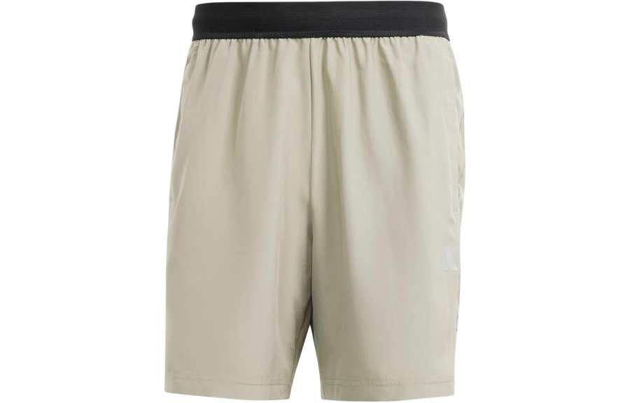 Adidas Adidas Gym+Training Woven Shorts Sports Shorts Men's Green Gray