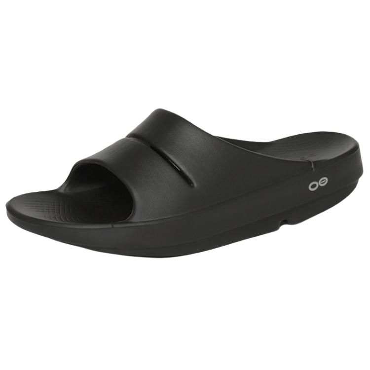 OOFOS Abrasion Resistant Abrasion Resistant Slide Slippers Unisex Black