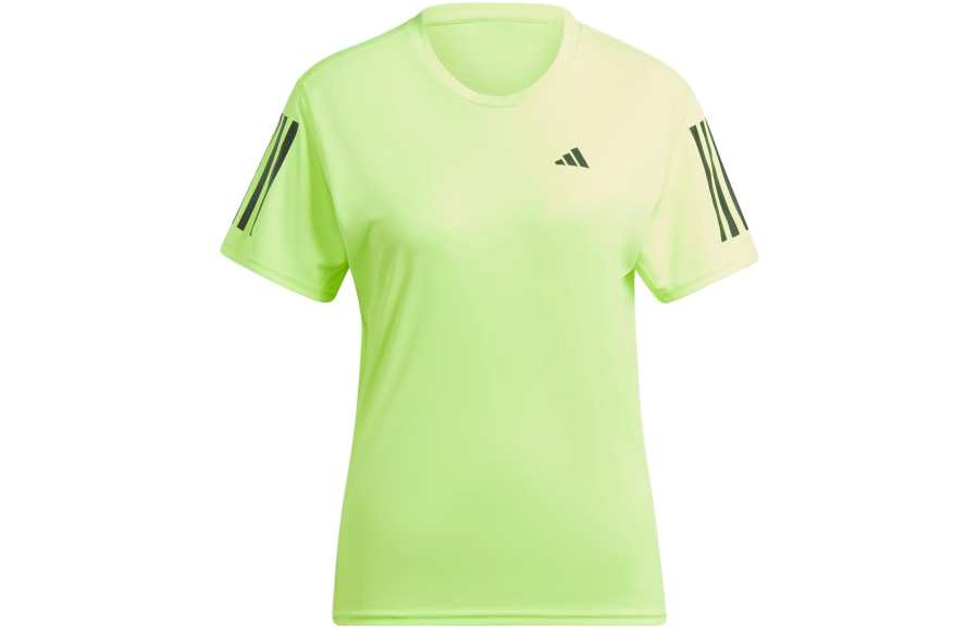 Adidas Adidas T Shirts Women's Bright Lemon Crew Neck Moderate Straight Fit