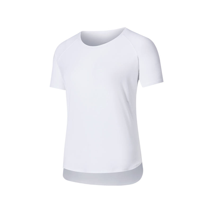 Saucony Raglan Sleeve T Shirt Women's Pearl White
