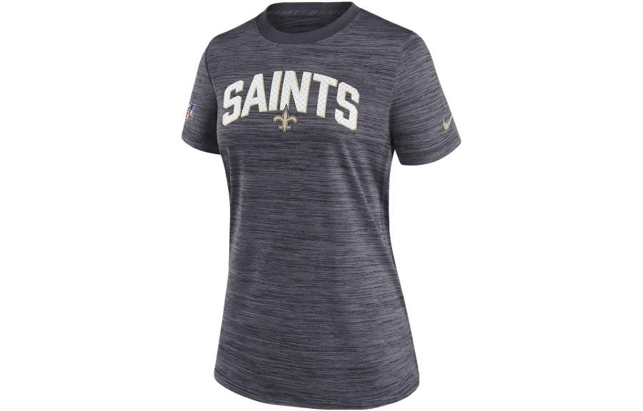 Nike Nike X NFL T Shirts Women's Black Crew Neck Moderate Straight Fit
