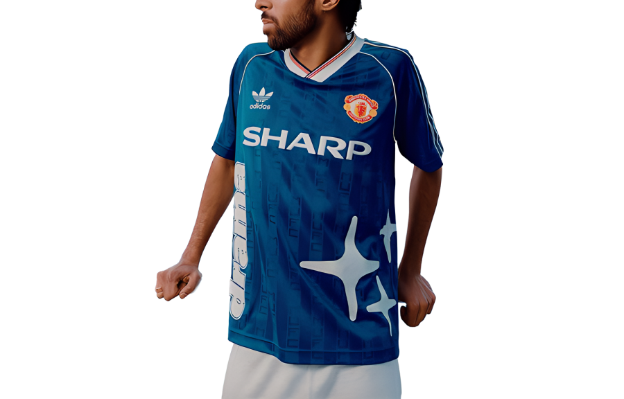 Adidas Adidas Manchester United Soccer Jersey Men's Blue
