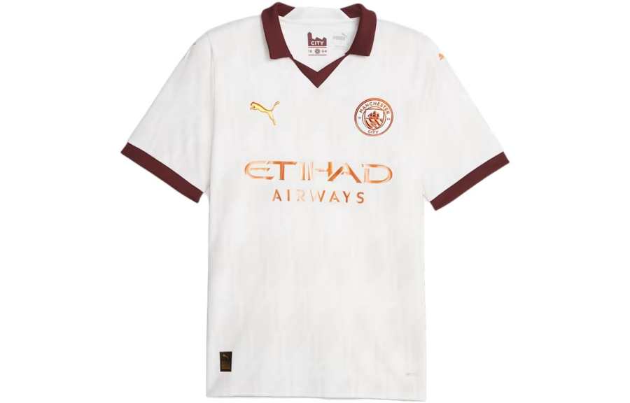 PUMA Manchester City Soccer Jersey Men's White
