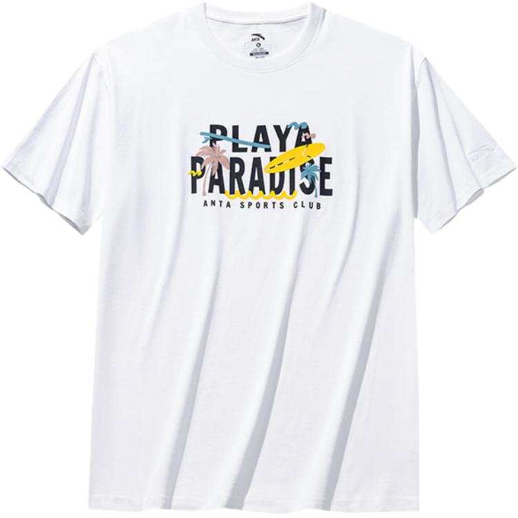 Anta Life Collection T Shirt Men's Snowflake White
