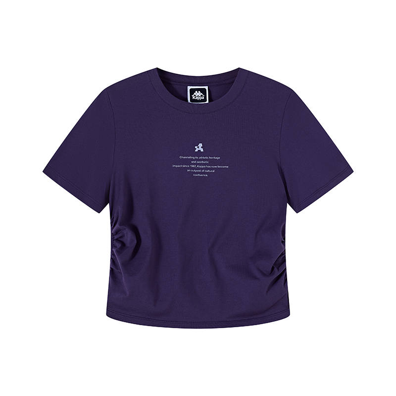 Kappa Summer T Shirt Women's Purple