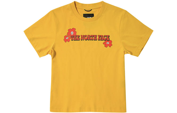 THE NORTH FACE T Shirt Women's Yellow