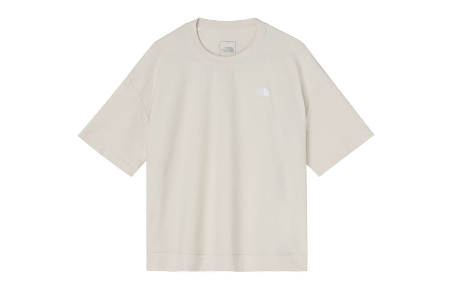 THE NORTH FACE Drop Shoulder Sleeve T Shirt Women's Beige