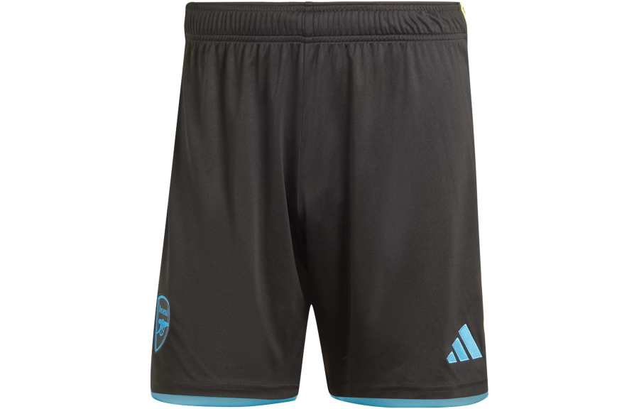Adidas Adidas Arsenal Soccer Bottoms Men's Black Moderate Straight Fit Pants
