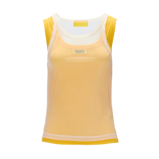 Onitsuka Tiger Tank Top Women's White/Yellow